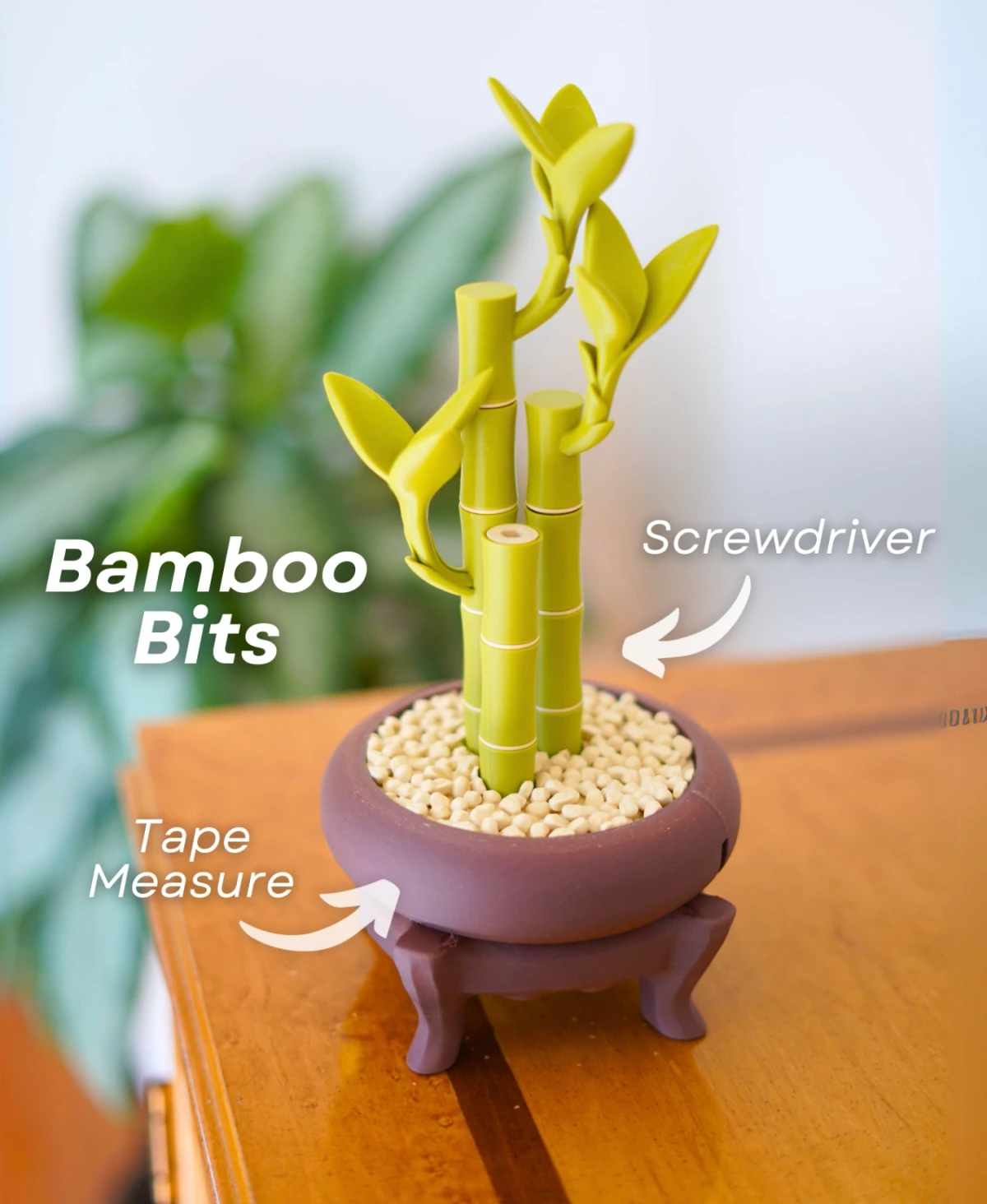 Bambu Saksı Organizer