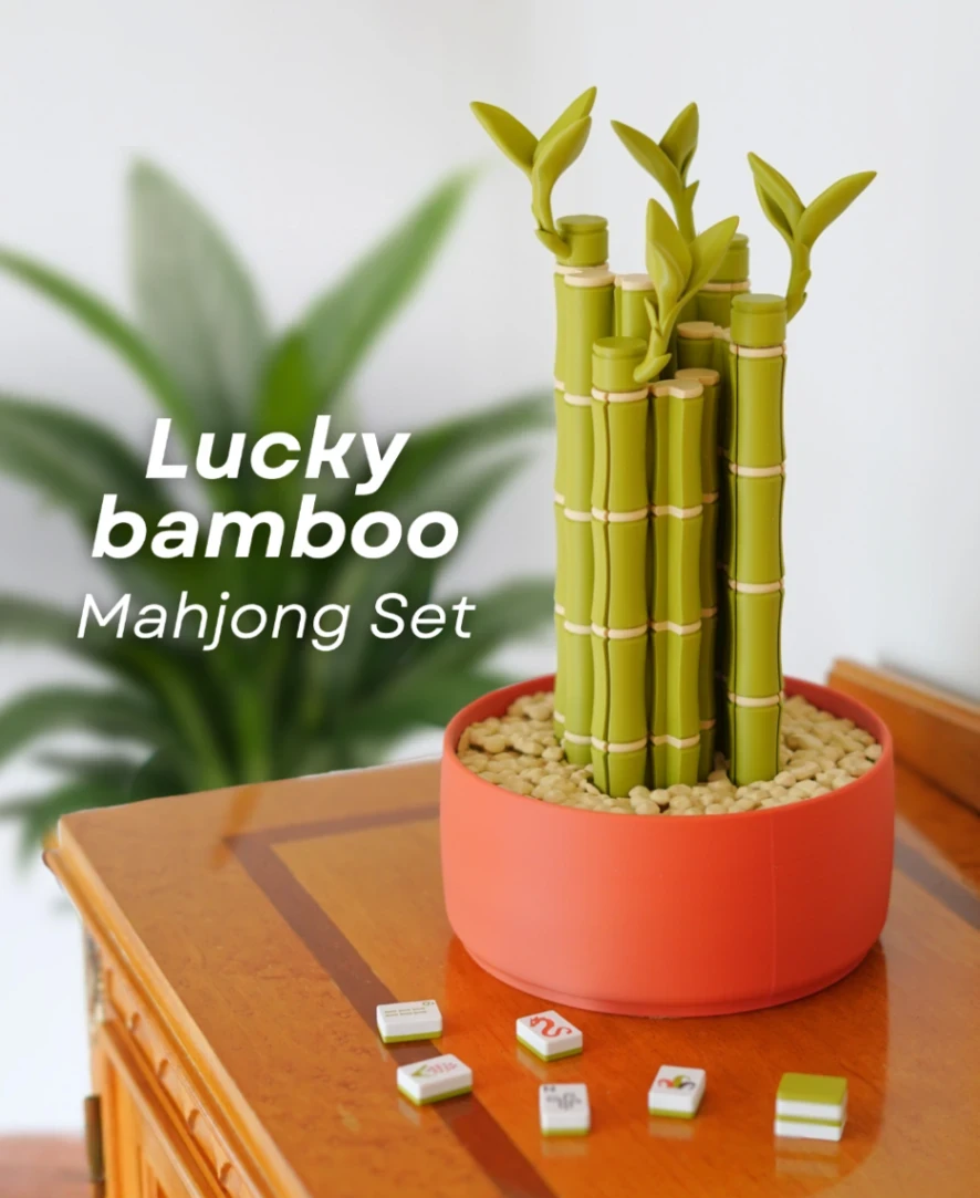Şans Bambusu Mahjong Seti